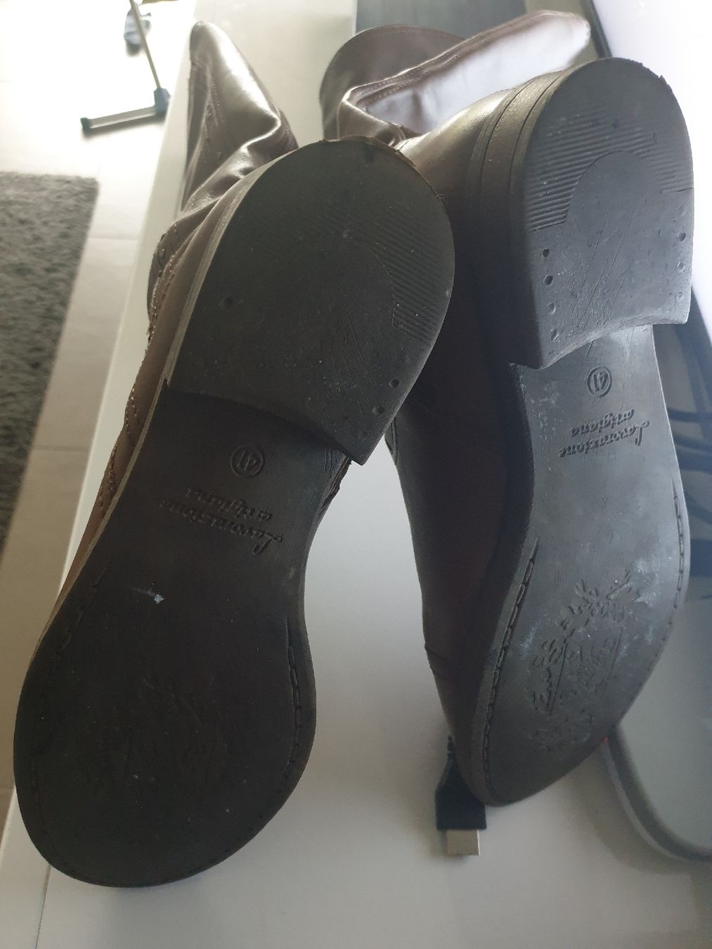 Scarpe da donna: Braune damenstiefel grösse 41 – Usato da Welschenrohr venduto da TEO2017 1