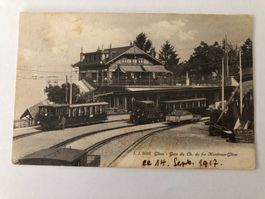 Glion - Gare du Ch de fer Montreux - Glion 1917