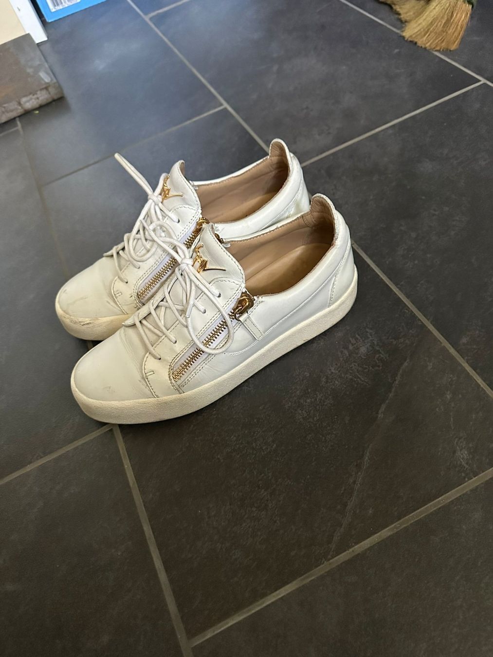 Zanotti Scarpe da uomo: Giuseppe Zanotti sneaker white Grösse 41 – Usato da Zürich venduto da Djloris1