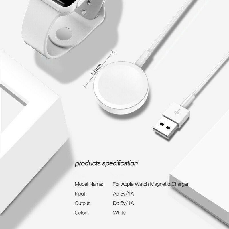 Accessori per Smartwatch: weiss Ladekabel Magnetisch apple watch – Nuovo (secondo la descrizione) da Kirchdorf AG venduto da Apost008 2