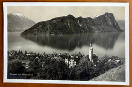 Vitznau - Panorama Bürgenstock 1930