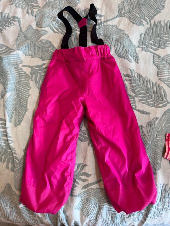 rosa Skihose, neuwertig, Größe 98-104