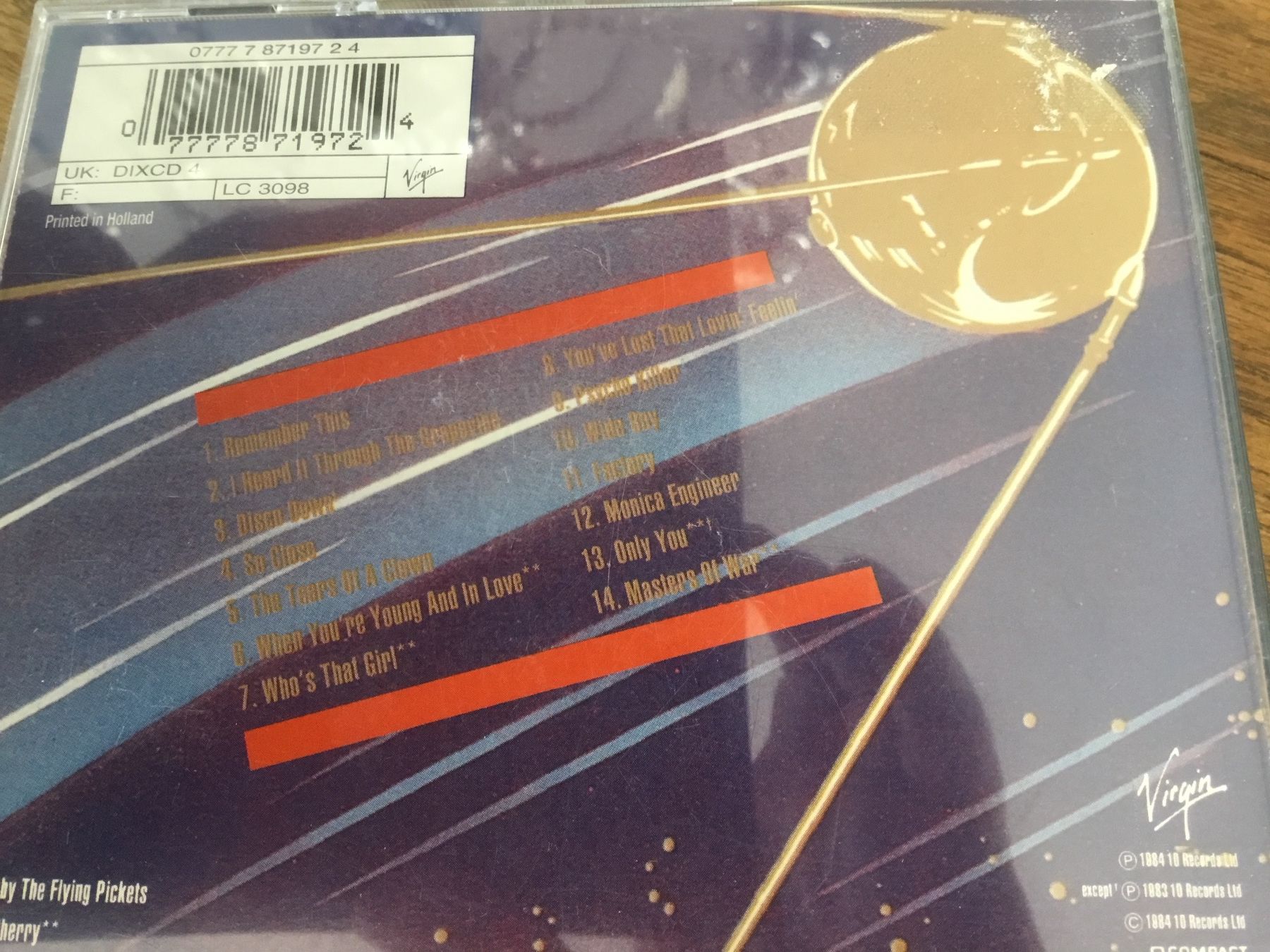 CD: The Flying Pickets Lost Boys CD – Usato da Thierachern venduto da sweden08 1