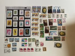 Briefmarken Myanmar, Thailand, China (Taiwan), Singapur
