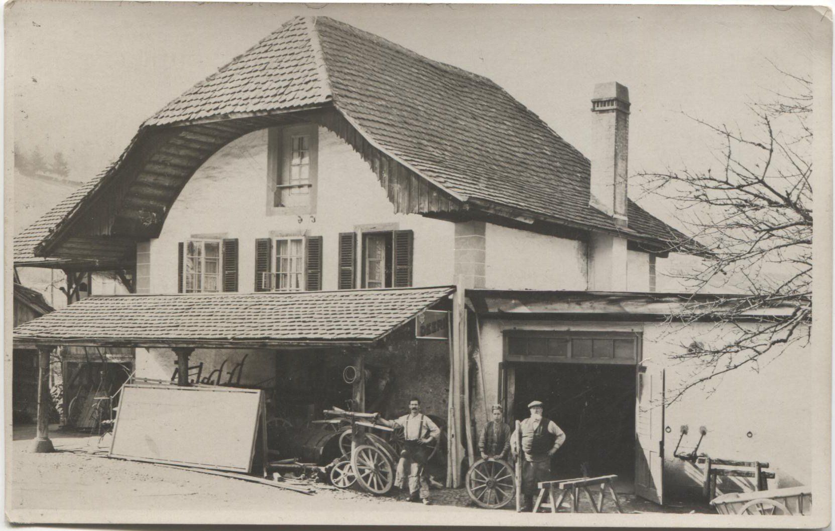 Cartes postales: Landwirtschaft/Wagnerei 1920 AG oder BE? – D'occasion à Rothrist par Clanx