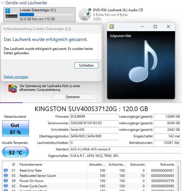 Medion Notebook: Laptop Medion, SSD, Windows 11, Office 2021 Pro – Usato da Niedergösgen venduto da elv_kv8j 7
