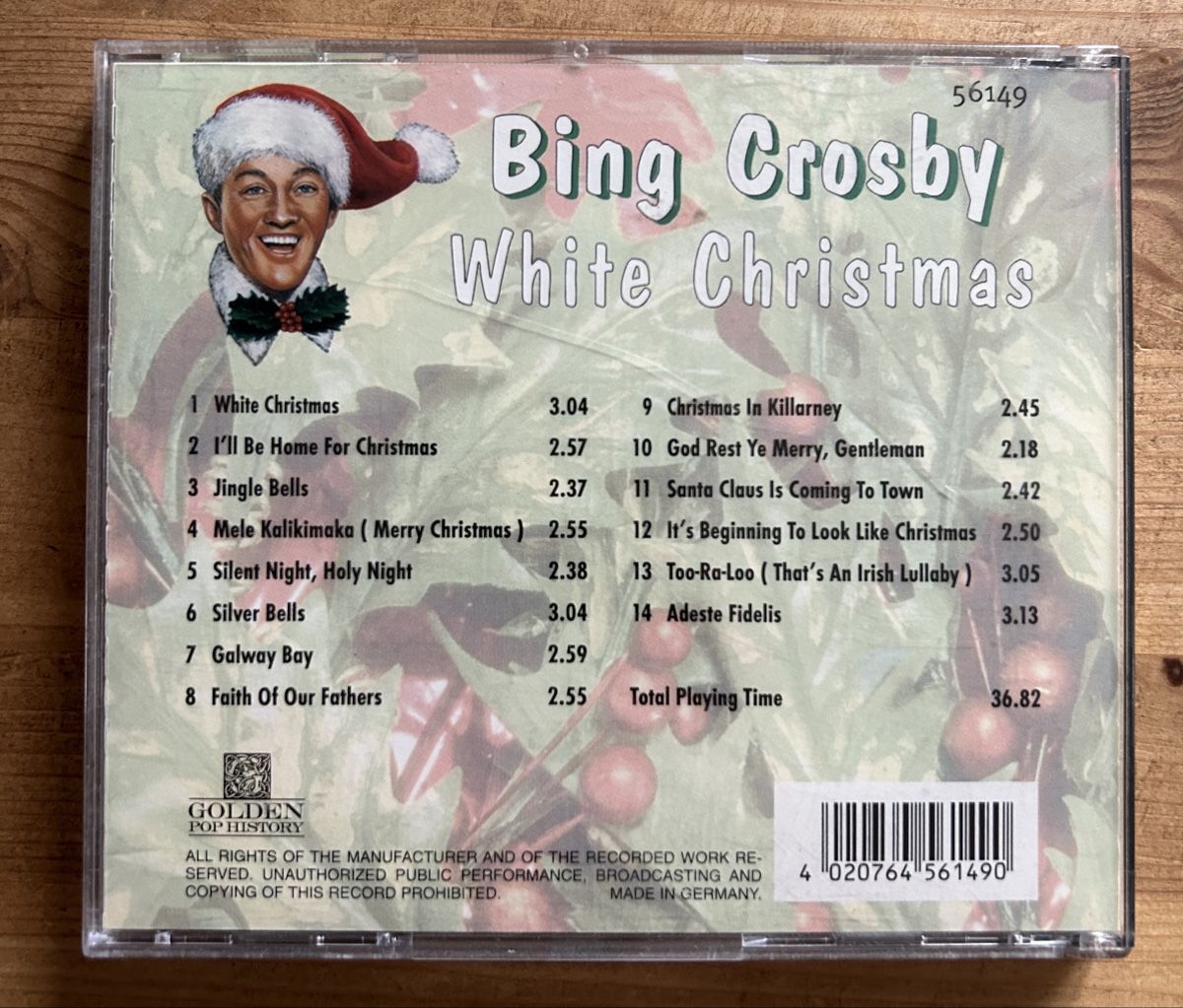 CD: CD Bing Crocby Weihnachts-CD – Usato da Brislach venduto da gre_t5pb 1
