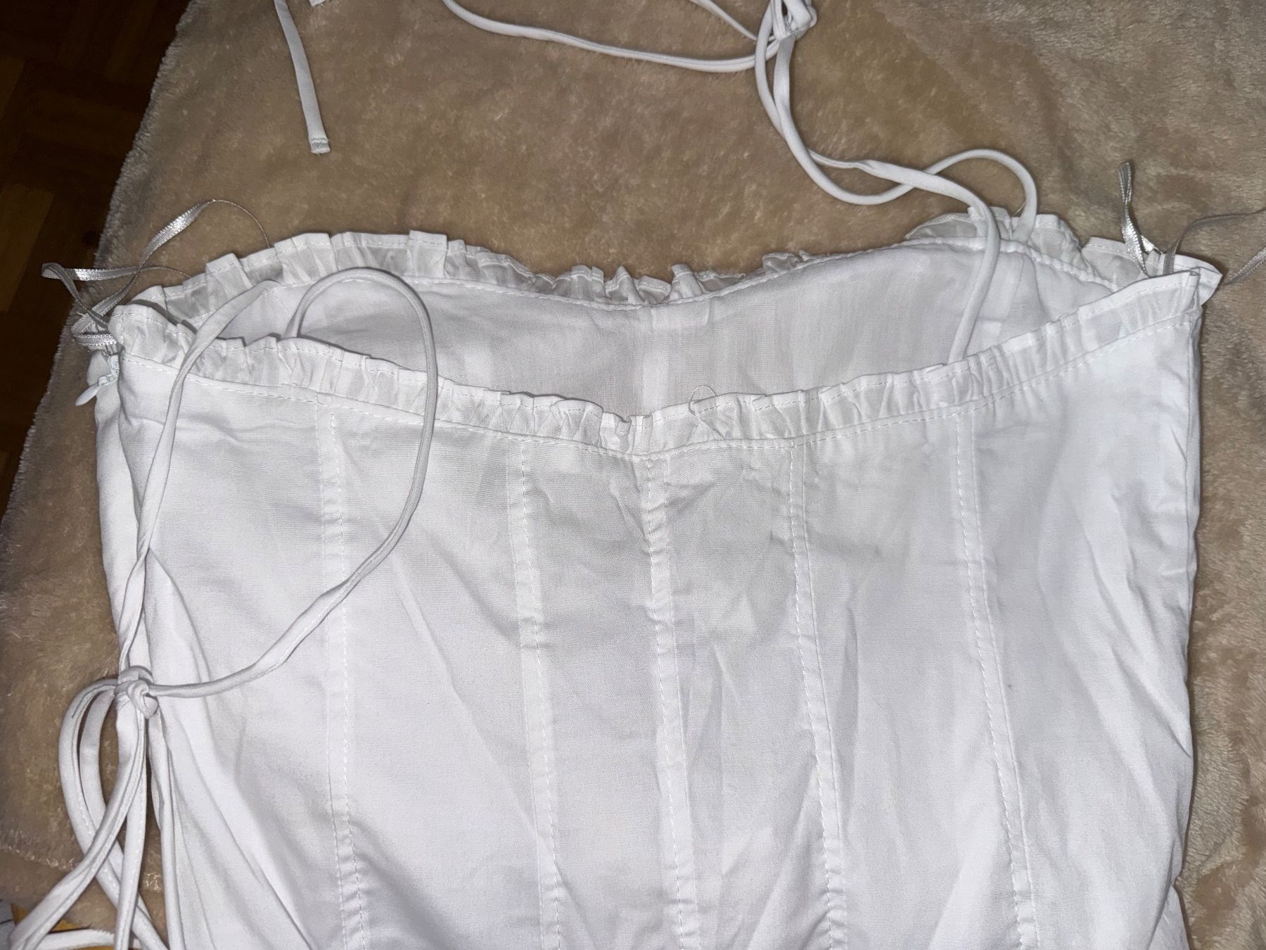 Zara Vestiti: Robe longue blanche – Nuovo e nell'imballaggio originale da Montreux venduto da Iza_81199 8
