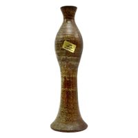Vase en Gres Puisaye plein feu réalisé é la main France 1950