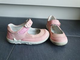 Superfit Kinderlederschuhe Gr. 23 Rosa