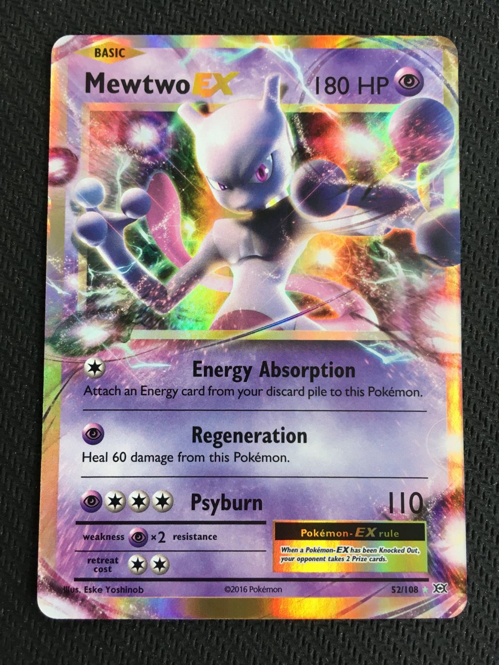 Pokémon Carte collezionabili: Pokémon - Mewtwo Ex (Evolutions) - DE - EVO 52 – Usato da St.Gallen venduto da Punktchen01