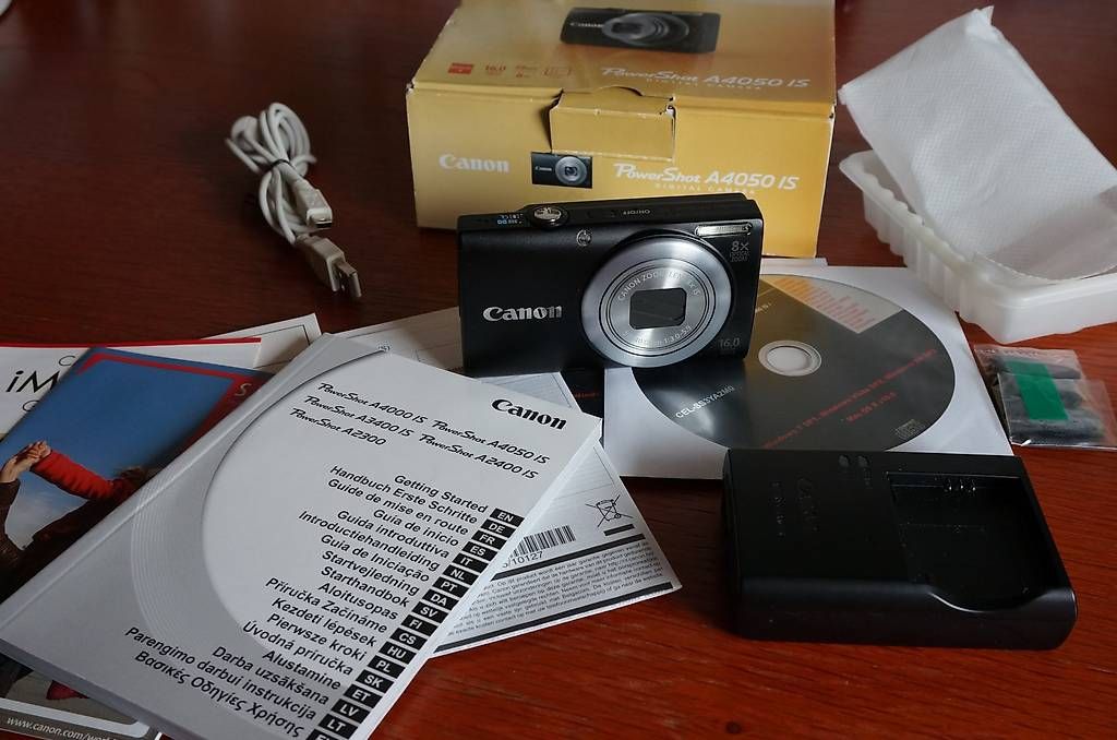 Canon Kamera: Canon PowerShot A4050 IS 16.0 MP Image Stabilisator OVP – Gebraucht aus Spreitenbach von Salesmanship