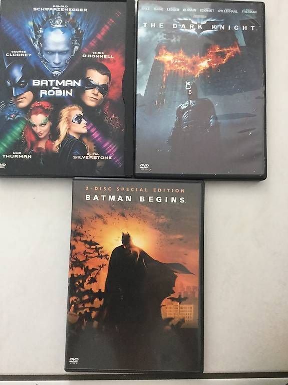Alle DVDs: 3 DVD Batman – Gebraucht aus Eschenbach LU von arin91