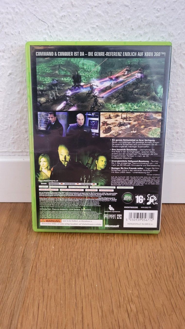 Microsoft Giochi: Xbox 360 - Command & Conquer Tiberium Wars – Usato da Münsingen venduto da DigitaleSpielecke 1
