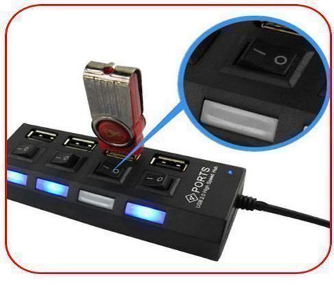 Hub & Switch: USB 2.0/3.0 Hub mit Schalter Kontrollleuchte – Nuovo e nell'imballaggio originale da St. Margarethen TG venduto da ursk10 2