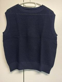 Strick Shirt dunkelblau L