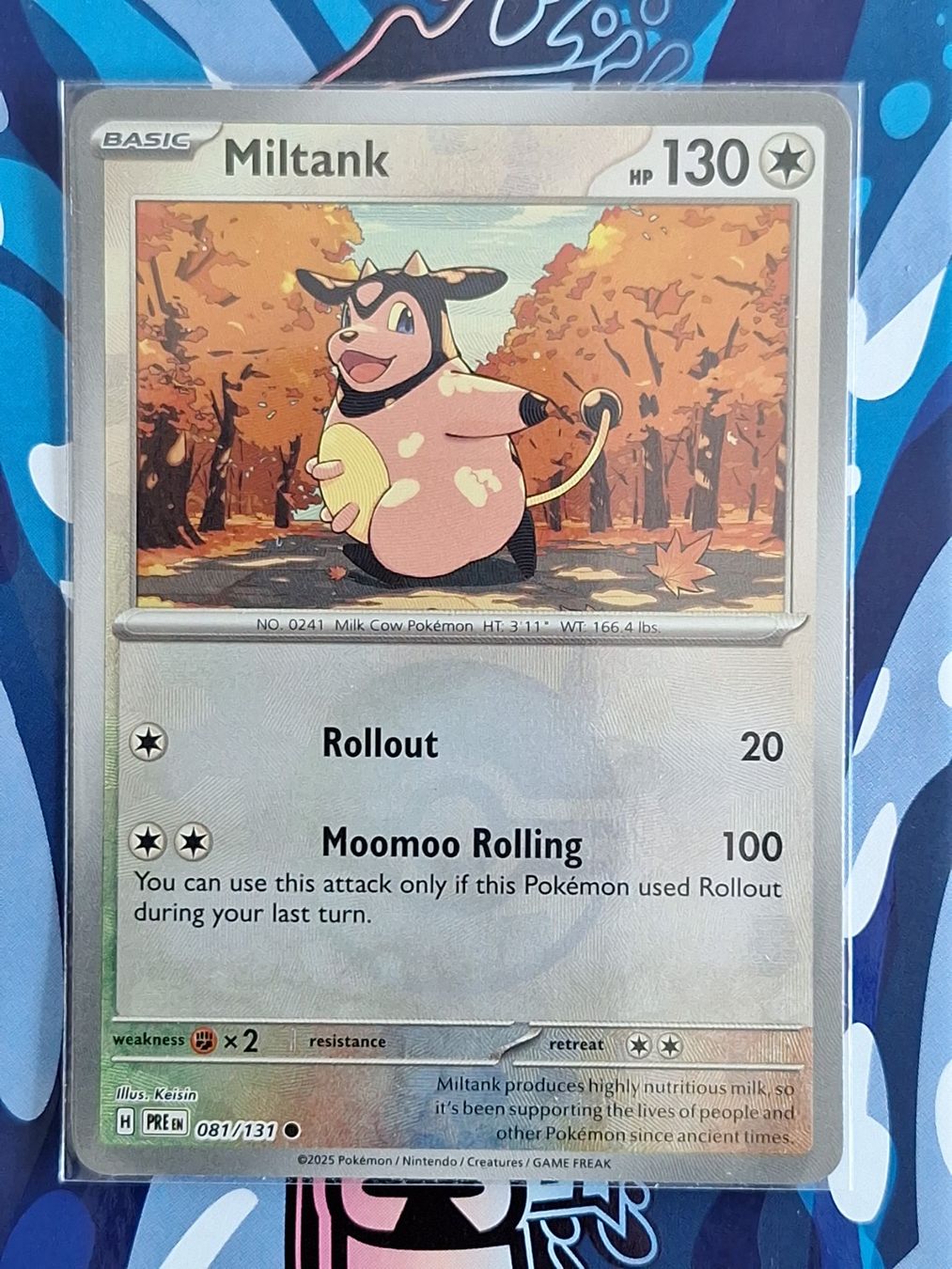 Pokémon Carte collezionabili: Miltank - Pokeball Reverse Holo Prismatic Evolution - #14 – Usato da Altstätten SG venduto da GGsGameshop