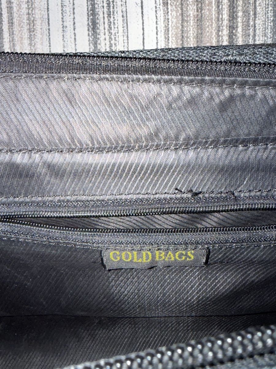 Borse da donna: SCHWARZE GOLD RAYS UMHÄNGETASCHE – Usato da Schlieren venduto da kle_dis 3