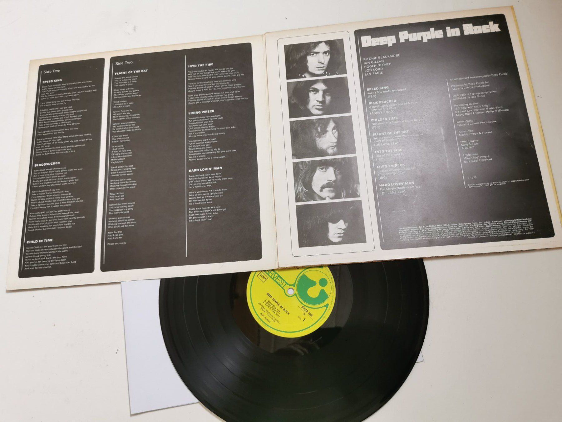 Dischi in vinile: DEEP PURPLE - IN ROCK – Usato da Grafenried venduto da House-of-Oldies 2