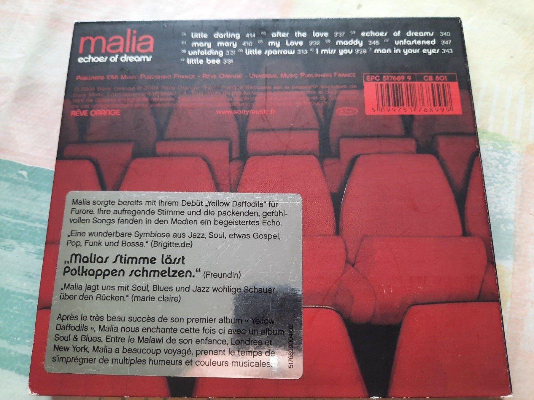 CDs: Cd Malia - Echoes of dreams  – D'occasion à Pully par bro_n52j 1
