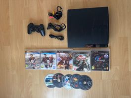 PS3 Konsole mit Spielen