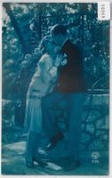 Liebespaar - Couple - Blaue Karte