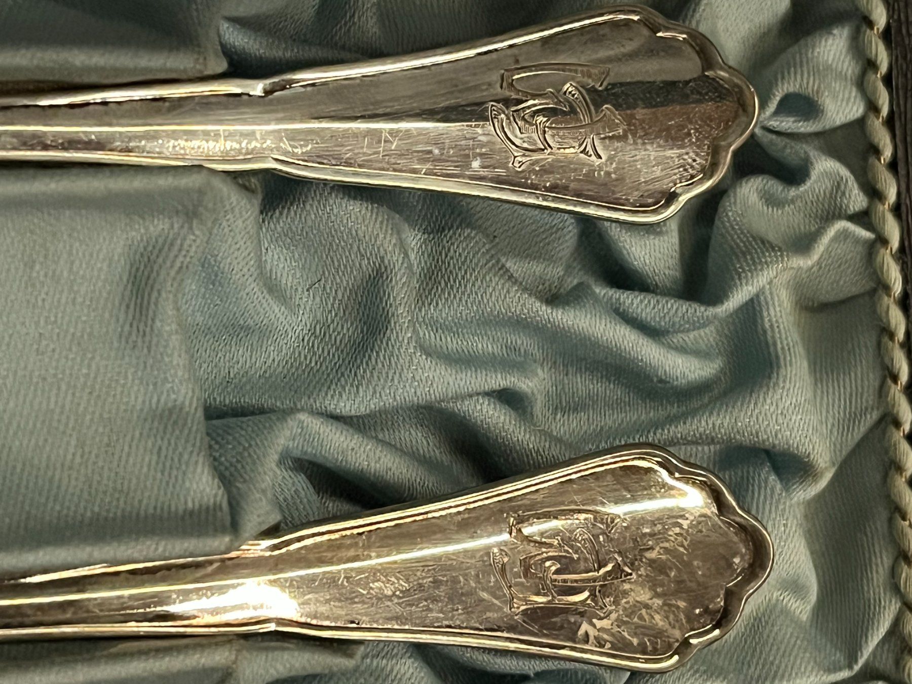 Set di posate: Fischbesteck Silber 800 – Usato da Bettwiesen venduto da wicking27 1