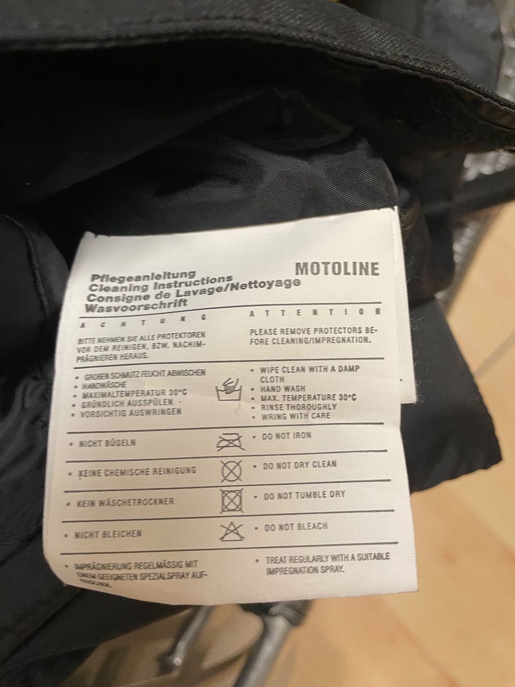 Giacche: Motoline Motorradjacke Grösse S – Usato da Rieden SG venduto da Saelly 1