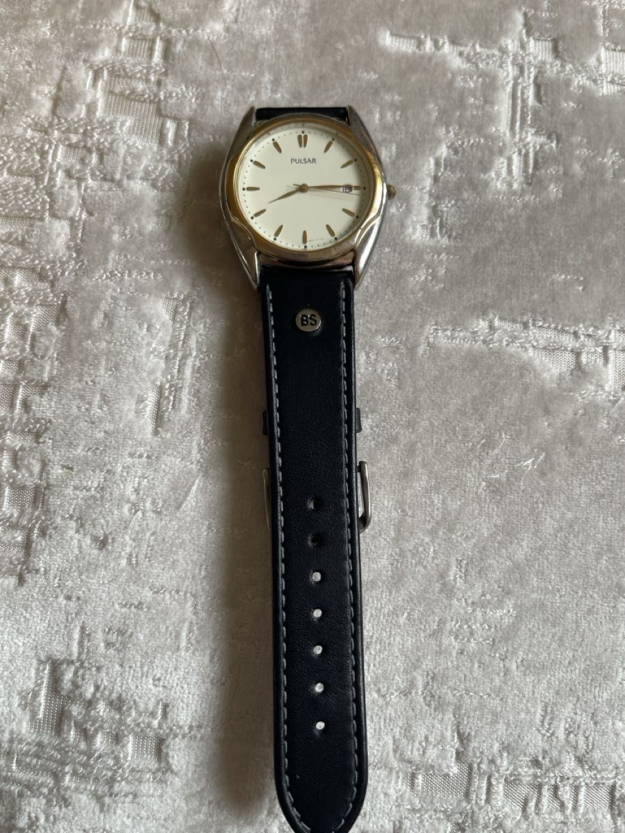 Orologi: Pulsar Watch with New Leather Strap. Classic Design. – Nuovo (secondo la descrizione) da Winterthur venduto da shp_xcc5 2