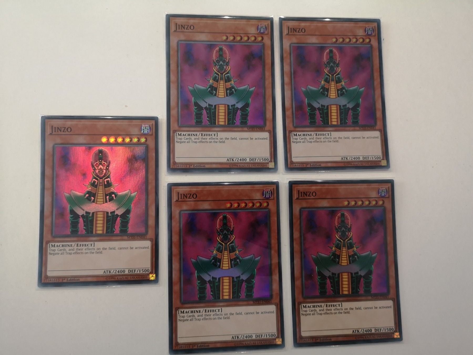 Yugioh Carte collezionabili: Jinzo Super Rare 1.Edition Englisch Mint – Nuovo (secondo la descrizione) da Boswil venduto da ShoppingCenterCity 6