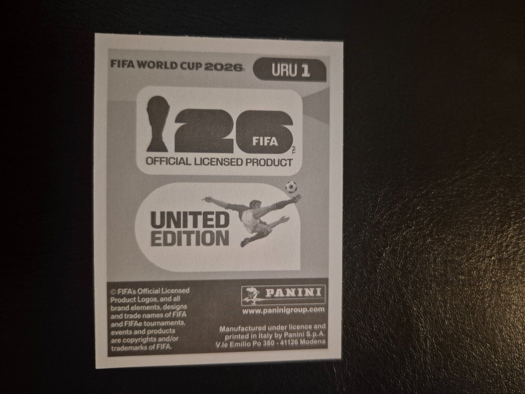 Panini Carte collezionabili: Panini WM 26 URU 1 – Nuovo (secondo la descrizione) da Rorschacherberg venduto da AJ3108 1