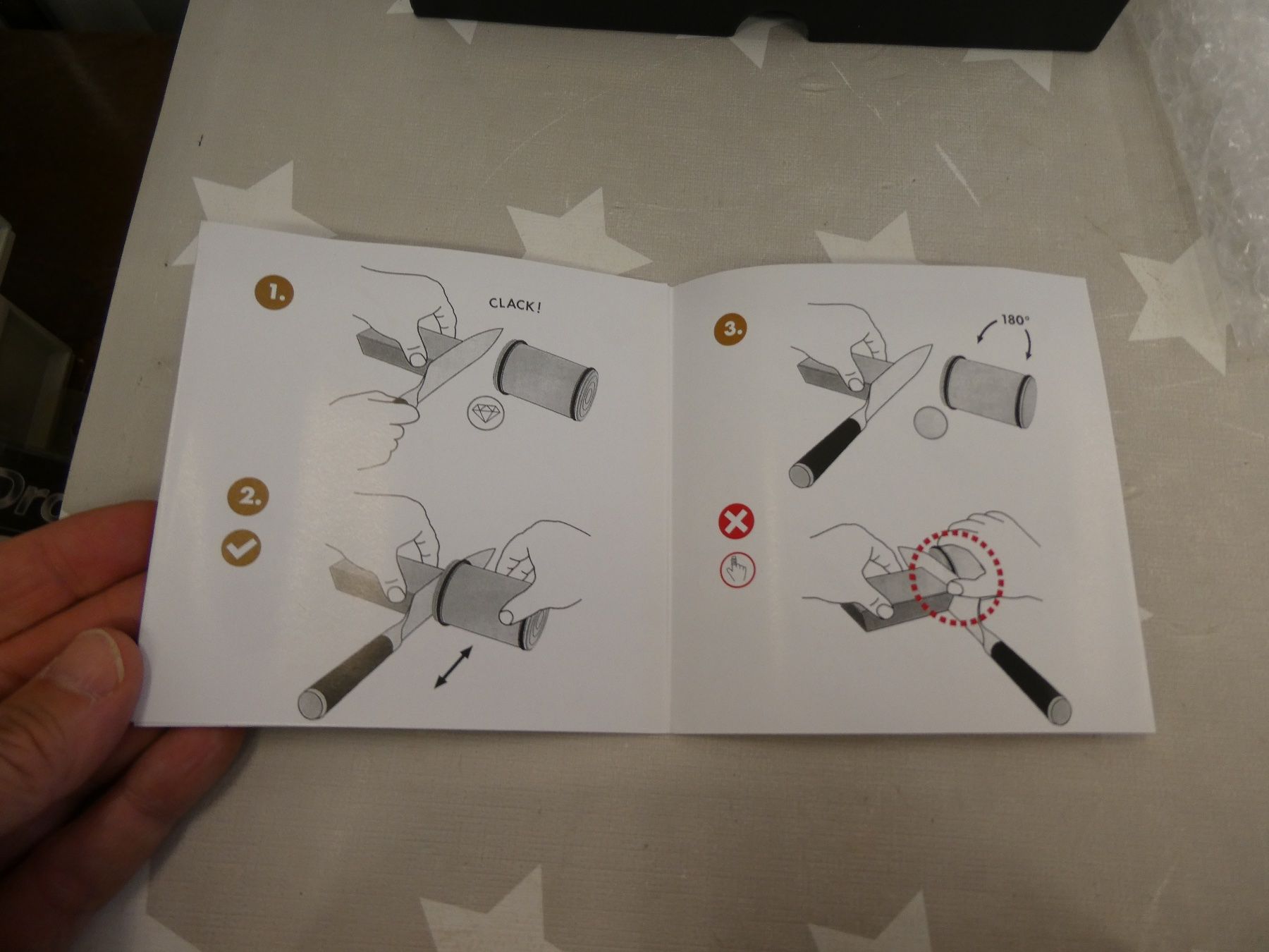 Appareils de cuisine: Rolling Sharpener Rollschleifer Rollmesserschärfer – D'occasion à Rafz par Powacaddy 4
