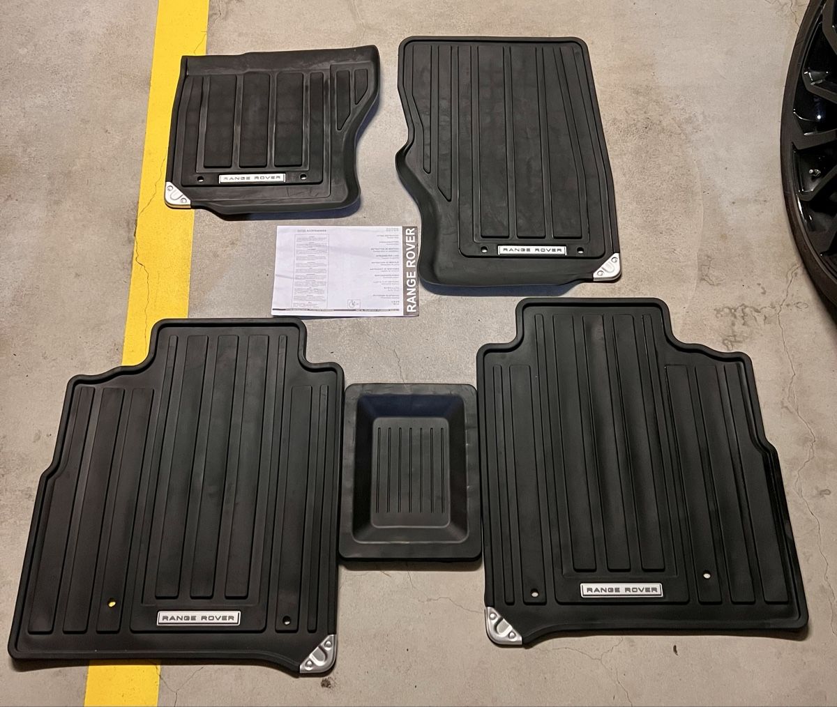 Land Rover Tappeti & Tappetini: Original Range Rover Gummifußmatten, neuwertigem Zustand – Usato da Au ZH venduto da k984942