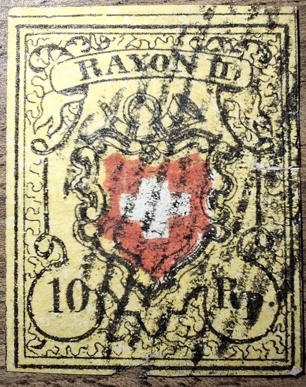 Tutti i francobolli: Rayon 16II Typ 39 E - RU Kat. 200.- mängel – Usato da Balgach venduto da SIMEON27