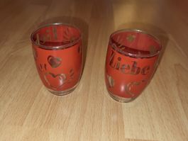 Kerzengläser Love,Liebe