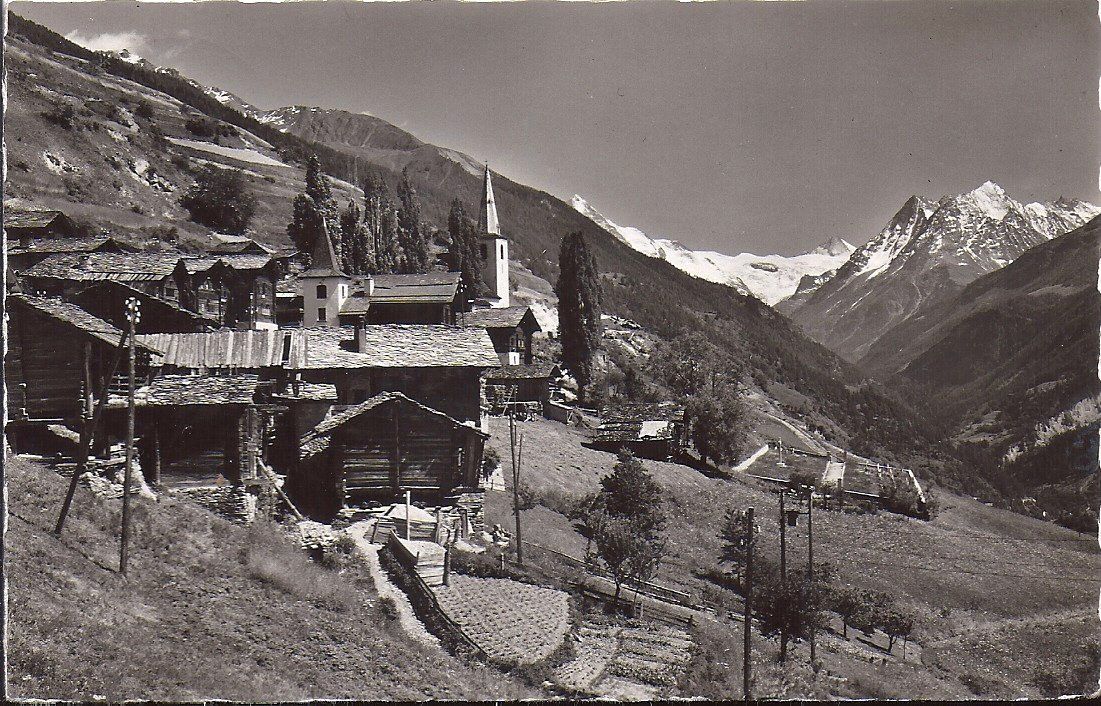 Cartoline postali: St. MARTIN, et la dent blanche – Usato da Les Verrières venduto da Scampi0