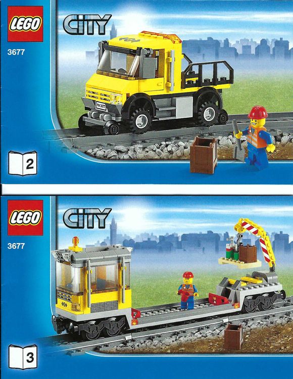 LEGO® 3677 City RC Train - Red Cargo Train | Kaufen auf Ricardo