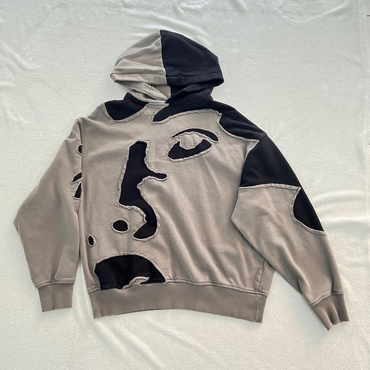 jaded london face hoodie