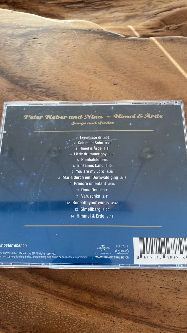 CD: Peter Reber und NIna - Himel & Ärde – Usato da Dagmersellen venduto da Arcticsnow2017 1
