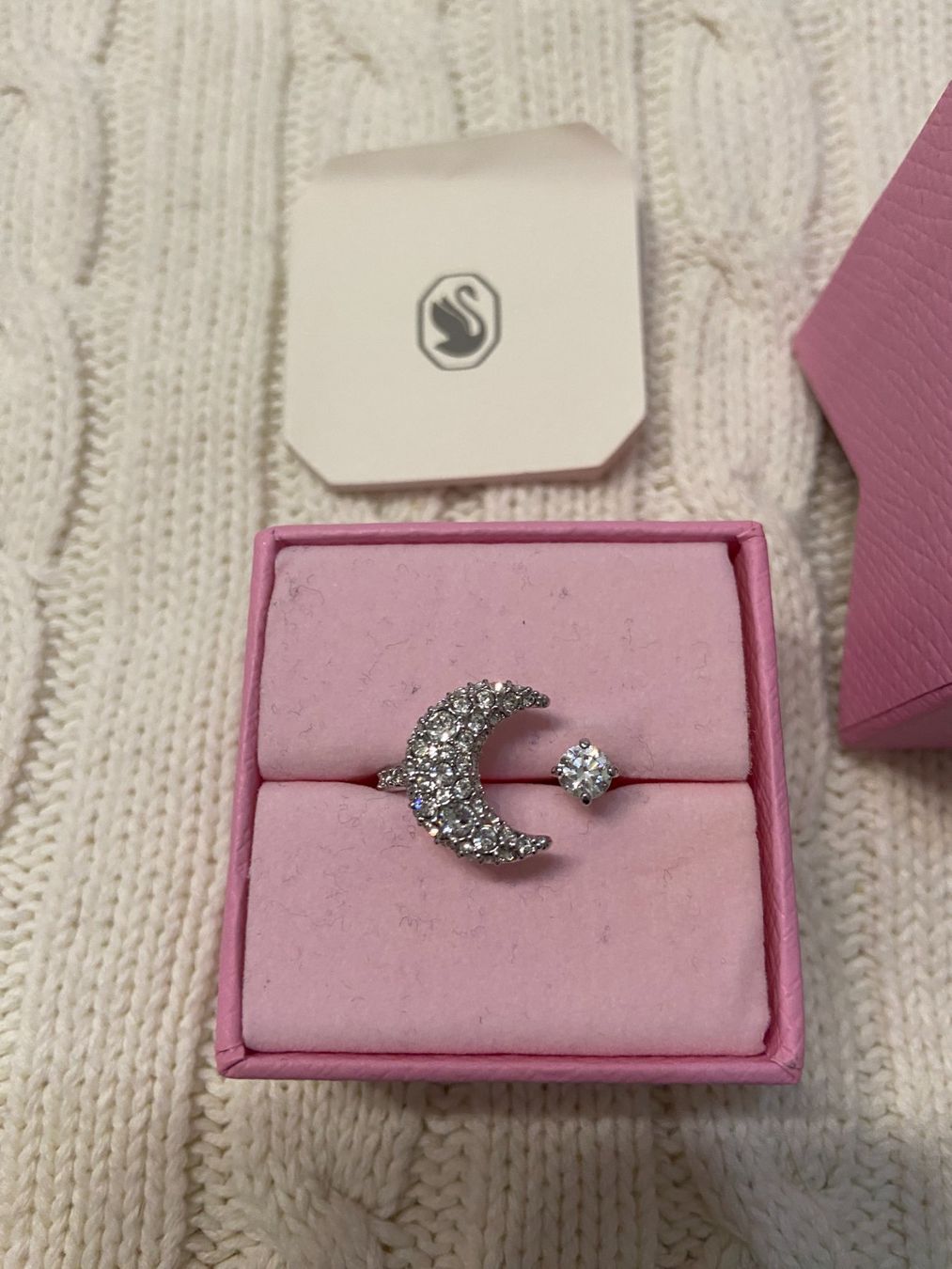Swarovski Anelli: Swarovski bague, taille 55 – Nuovo e nell'imballaggio originale da Plan les Ouates venduto da didi911 1