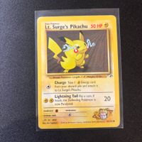 Pokémon - Lt. Surge's Pikachu - 81/132