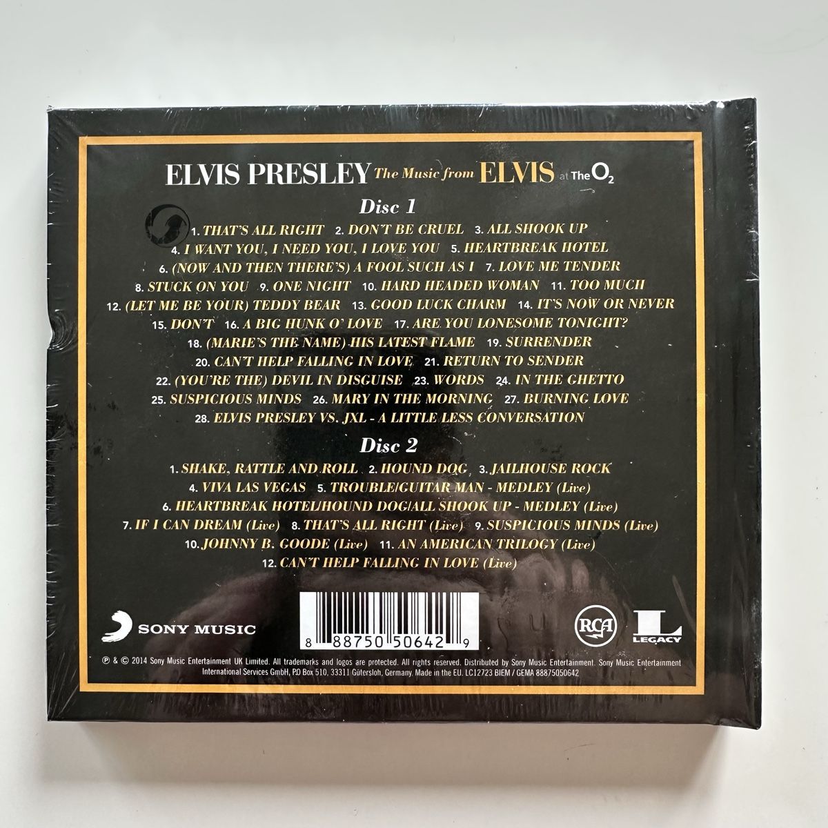 CD: Elvis - CD - Elvis at the O2 – Nuovo e nell'imballaggio originale da Etzwilen venduto da presley3577 1