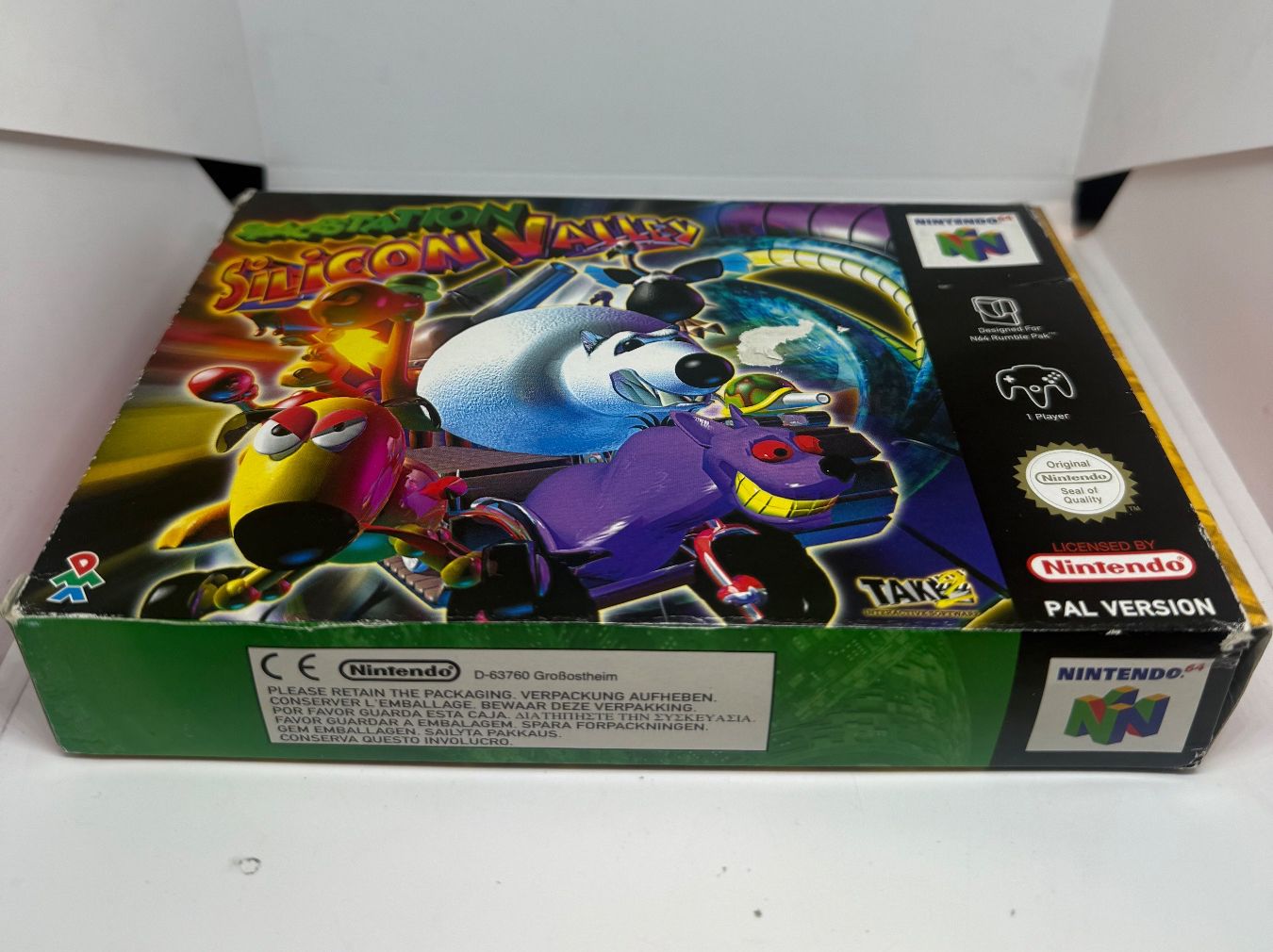 Nintendo Giochi: Spacestation Silicon Valley N64 Nintendo OVP – Usato da Dietlikon venduto da NESFEVER