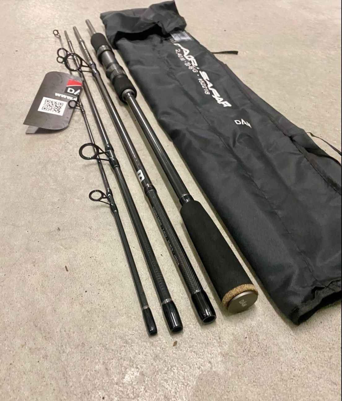 Dam Angelruten: DAM Reiserute 2.40m – Neu und originalverpackt aus Trimbach von duri.. 3