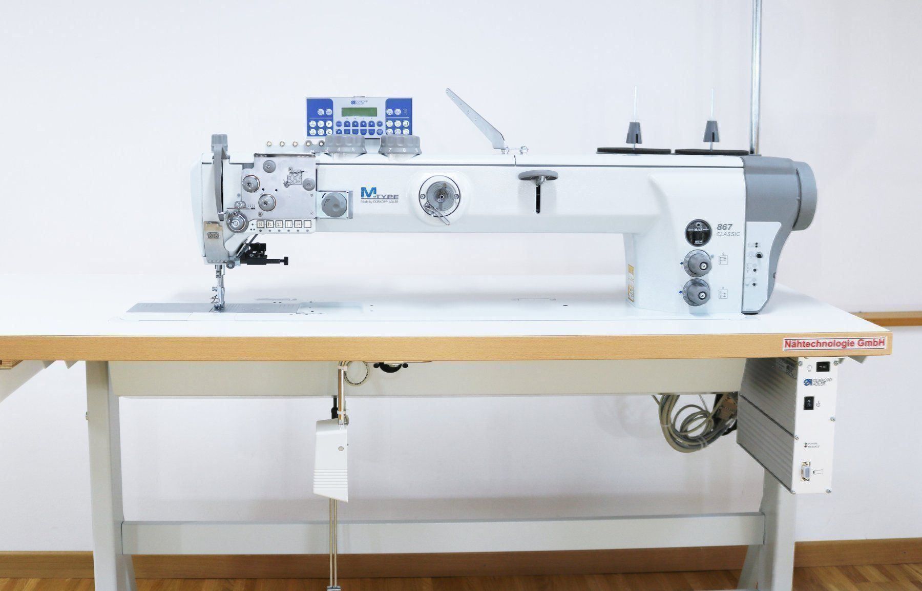 Dürkopp Macchine da cucire: Neue Langarm Industrienähmaschine DA 867 – Nuovo e nell'imballaggio originale da Rehetobel venduto da dani034 3