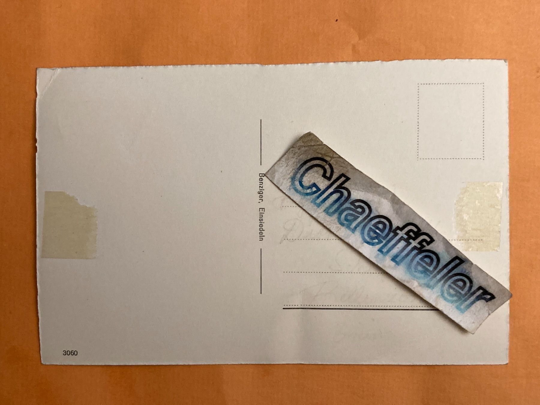 Cartoline postali: Einsiedeln.  Gnadenbild – Usato da Zürich venduto da Chaeffeler 1