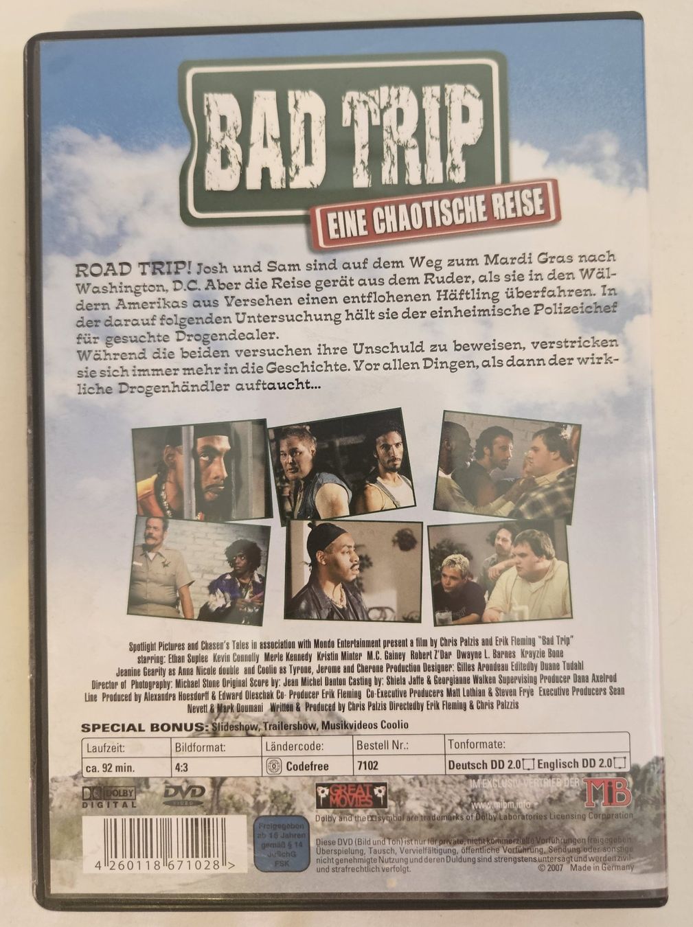 Alle DVDs: DVD Bad Trip, eine chaotische Reise – Gebraucht aus Zetzwil von Power4 1