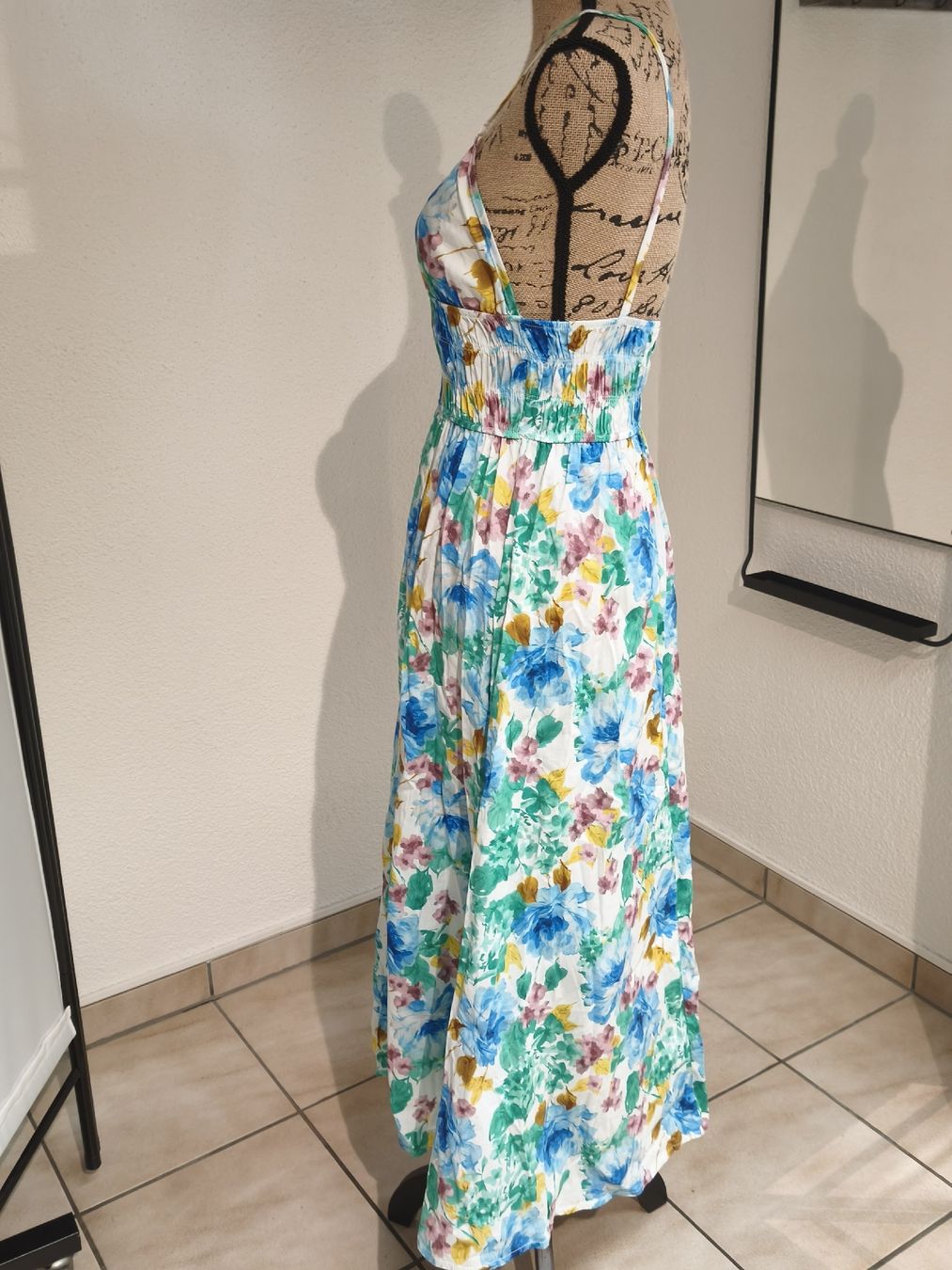 Zebra Vestiti: Zebra Sommerkleid Blumenmuster Grösse M 100% Baumwolle – Nuovo (secondo la descrizione) da Emmetten venduto da SecondhandSiska 1