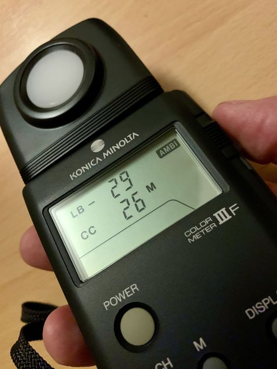 Minolta Color Meter IIIF Farbtemperatur Kaufen auf Ricardo