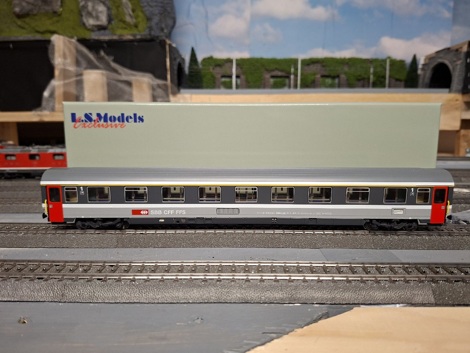 LS Models Modellini di ferrovie: Am EC lsmodels h0 1/87 SBB CFF – Usato da Broc venduto da BoBo11108SE